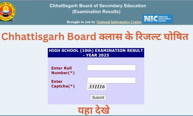 CG Board Result 2025